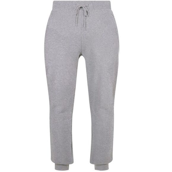 Build Your Brand Mens Basic Sweatpants / Heather Grey